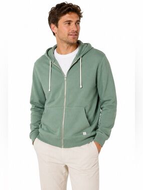 Marine Layer Sage Green Cotton Modal Zip Hoodies Men’s XS & Medium NWT
